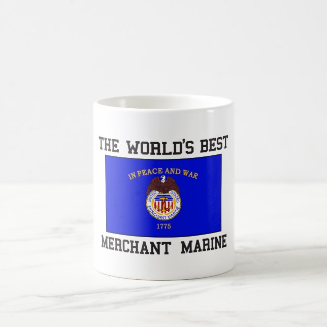 Mug La meilleure marine marchande (Centre)