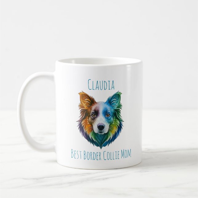 Mug La Meilleure Mère de Collie (Gauche)