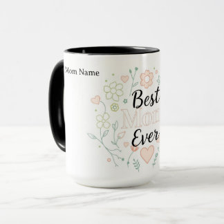 Mug La Meilleure Mère du Monde | Cadeau Luxueux en Cér