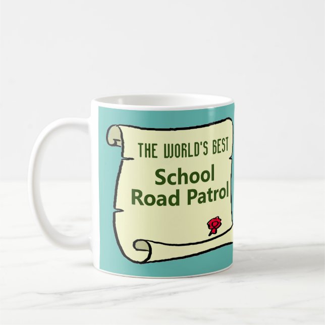Mug La meilleure patrouille routière scolaire au monde (Gauche)
