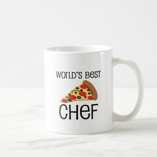 Mug La meilleure pizza de chef des mondes (Droite)