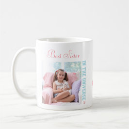 Mug La meilleure soeur dans l'univers - deux photos