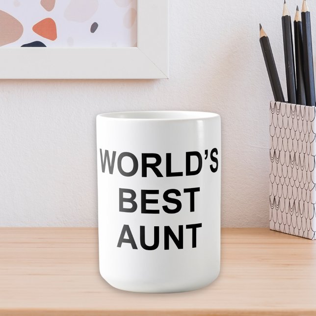 Mug La meilleure tante du monde (Créateur téléchargé)