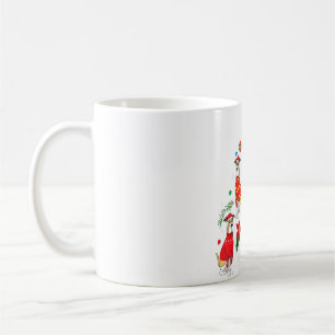 Mug La mère d'un chien d'ornement de Noël italien Gr