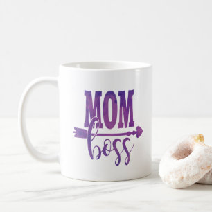 Mug La mère mauve de l'aquarelle La fête des mères 