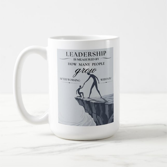 Mug La mesure d'un dirigeant (Gauche)