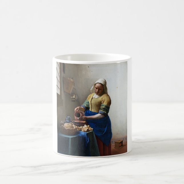 Mug La Milkmaid, Johannes Vermeer, 1657-1658 (Centre)