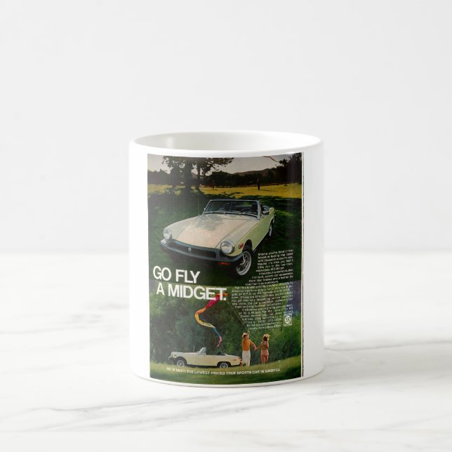 Mug La miniature de MG vont mouche un cerf-volant (Centre)