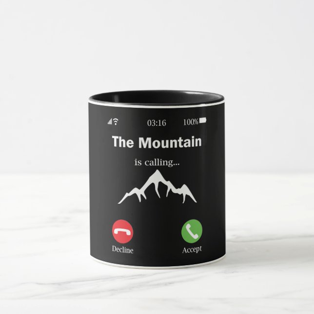 Mug La Montagne Appelle (Centre)