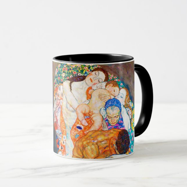 Mug La mort et la vie, Gustav Klimt (Devant droit)