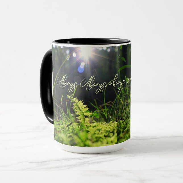 Mug La mousse au soleil (Devant gauche)