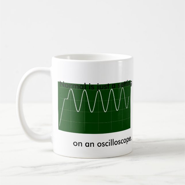 Mug La normale est juste un arrangement, sur un (Gauche)
