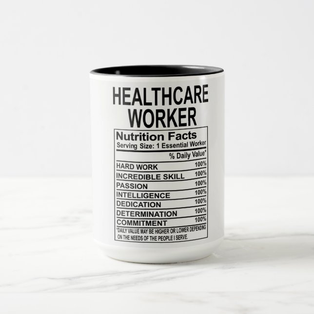 Mug La nutrition des travailleurs de la santé (Centre)