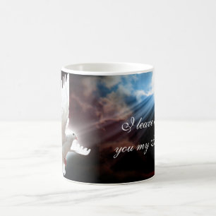Mug La paix de la tourterelle de café