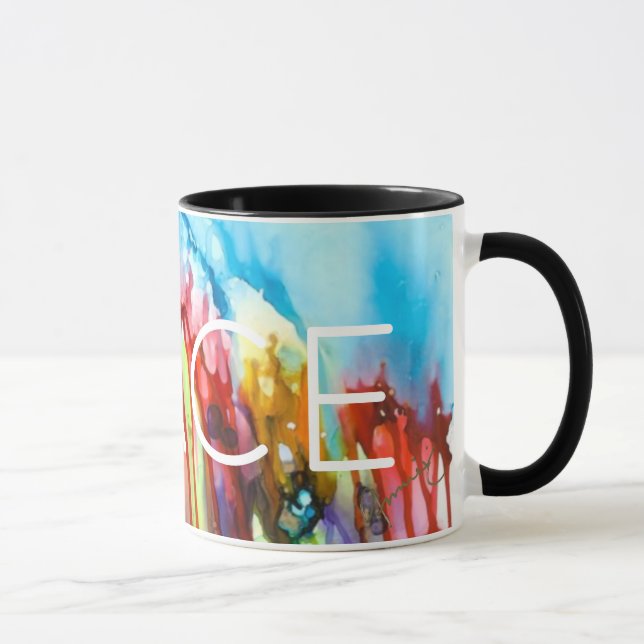 Mug La paix sabote la lovitude universelle (Droite)