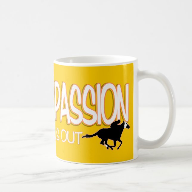 Mug La passion de Presious vont des boules attaquent (Droite)