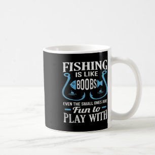 Mug La pêche est comme les seins, même les petits sont