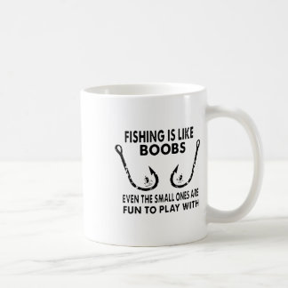 Mug La pêche est comme les seins, même les petits sont