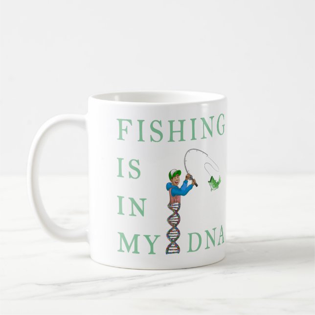 Mug La pêche est dans mon ADN (Gauche)