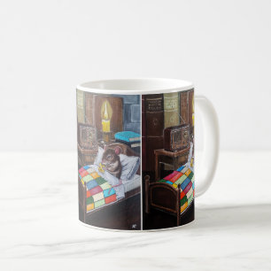 Mug La peinture de l'émission de minuit par Alfred Fox
