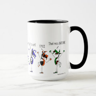 Mug La peinture mignonne peint la bande dessinée de