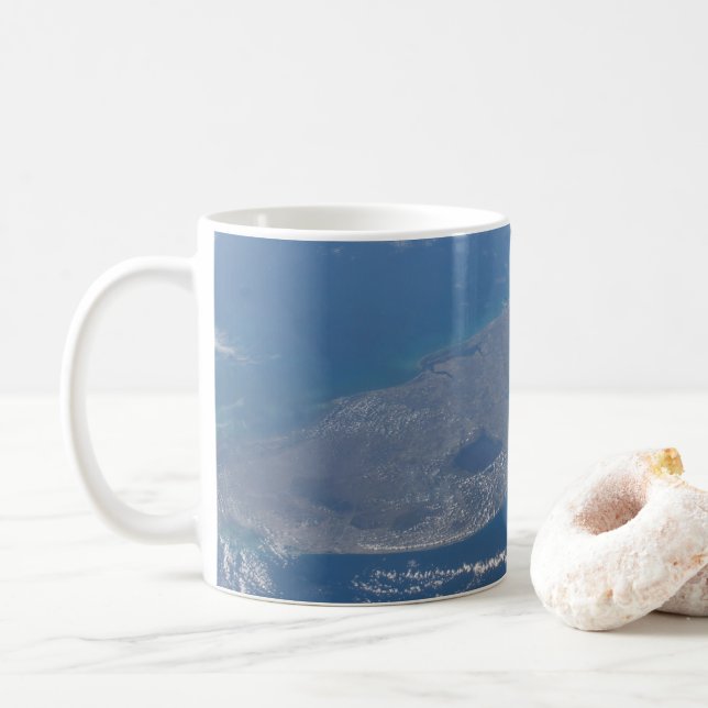 Mug La péninsule de Floride. (Avec donut)