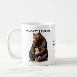 Mug La Petite Princesse de Papa Ours d'Art Populaire F