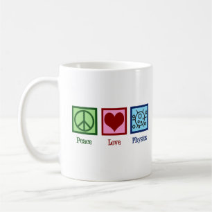 Mug La physique de l'amour de la paix