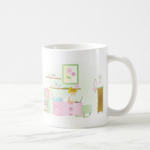 Mug La pièce de la fille de l'adolescence