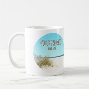 Mug La plage de Gulf Shores Alabama