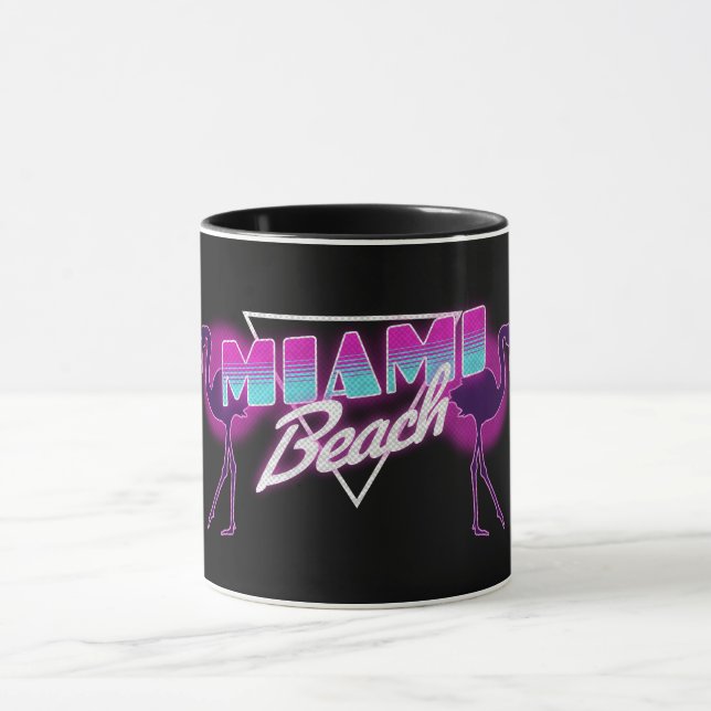 Mug La plage de Miami (Centre)