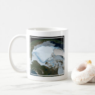 Mug La Planète Terre Montre La Couverture De Glace De 