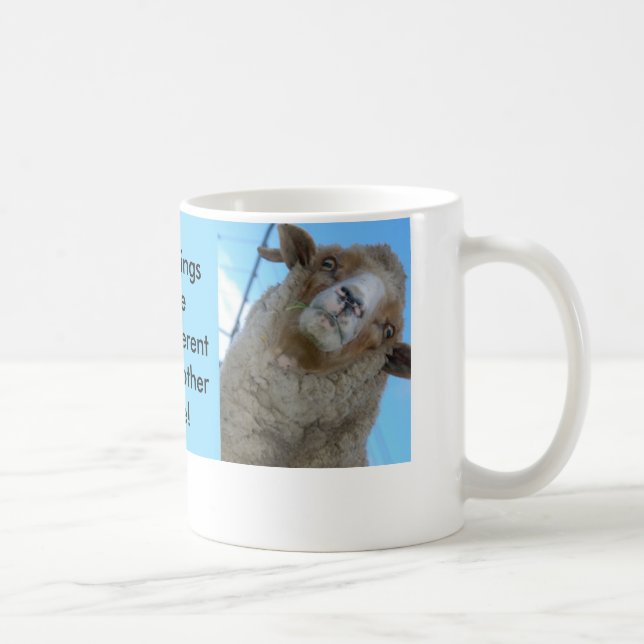 Mug La plupart des choses dans la vie semblent (Droite)