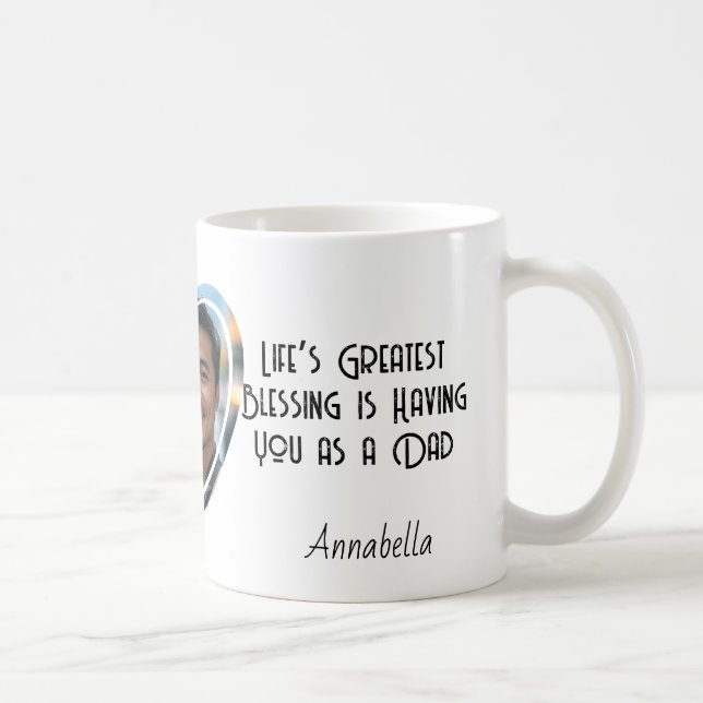 Mug La plus grande bénédiction de la vie est de vous a (Droite)
