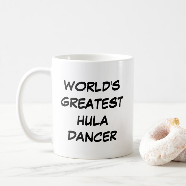 Mug "La plus grande danseuse de poular du monde" (Avec donut)