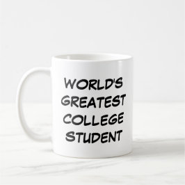 Mug "La plus grande étudiante universitaire du mon