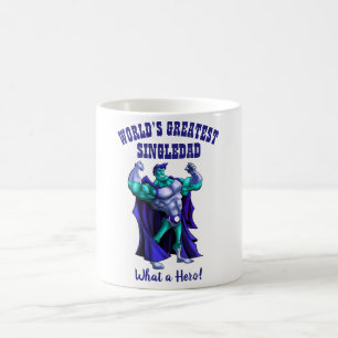 Mug La plus grande Fête des pères de papa célibataire