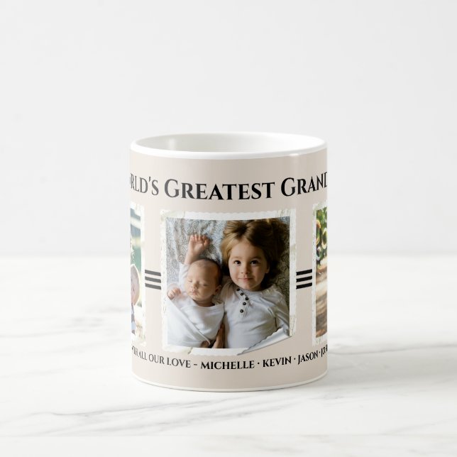 Mug La plus grande grand grand-mère du monde de la cou (Centre)