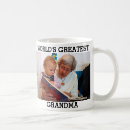 Mug La plus grande grand-mère du monde photo Créez vot