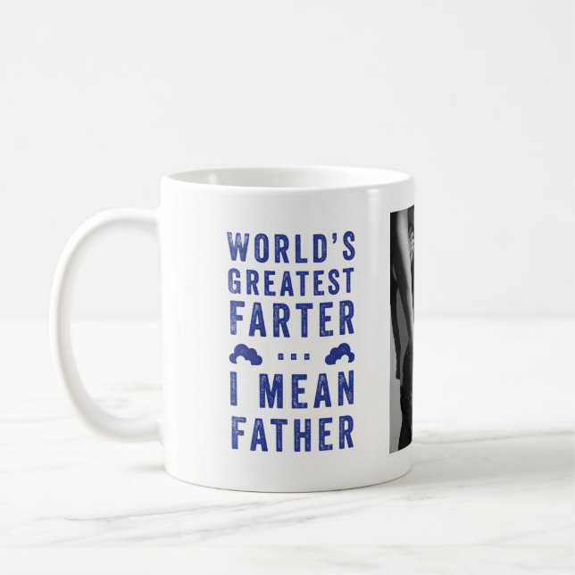 Mug La plus grande photo de la Fête des pères de Farte (Gauche)