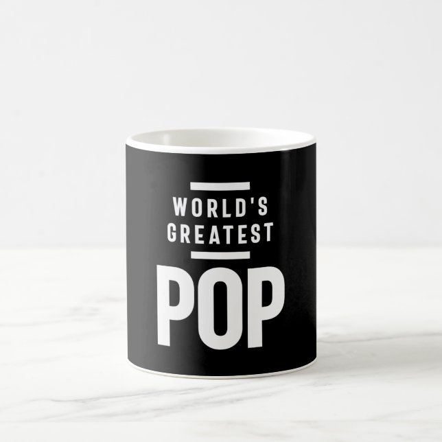 Mug La plus grande pop du monde | Cadeau Père Grand-Pè (Centre)