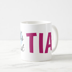 Mug La plus grande tia (11 oz) du monde