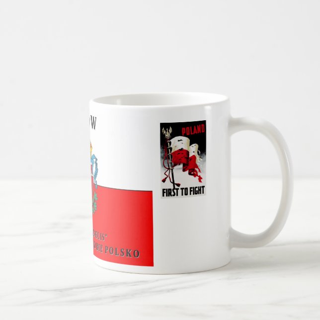 Mug La Pologne Polska Lwow (Droite)