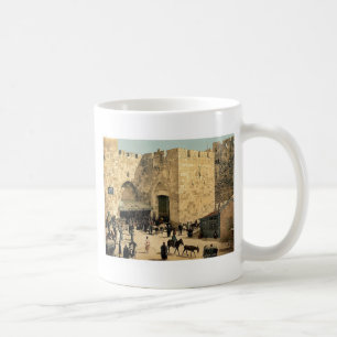 Mug La porte de Jaffa, Jérusalem, photo de classique