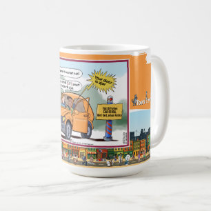 Mug La porte est un pot Jeu de mots littéral Humour