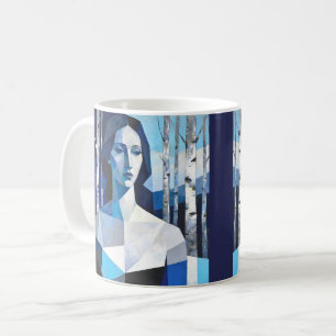 Mug La Pose de « Caelith » – Un Portrait Abstrait