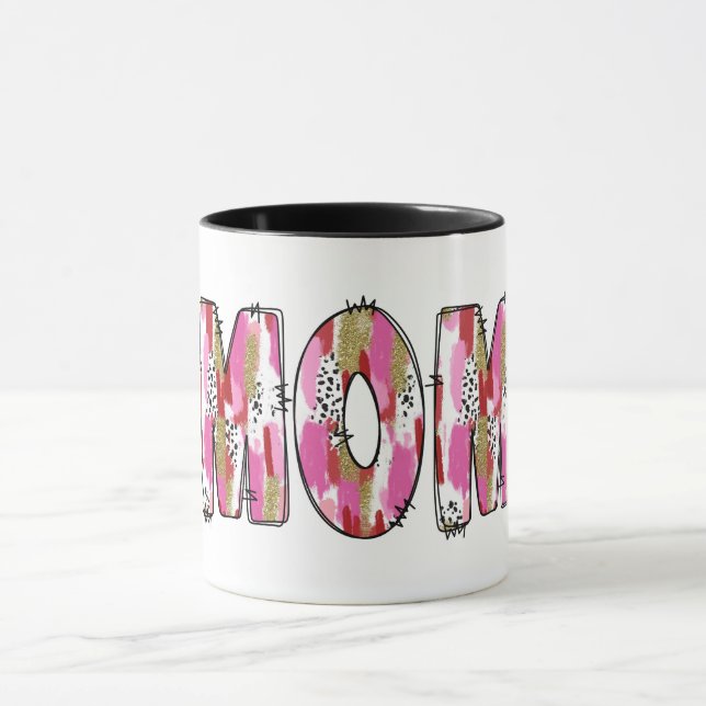 Mug la première journée des mères heureuse "maman" (Centre)