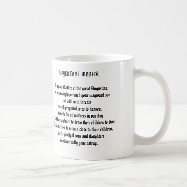 MUG LA PRIÈRE DE LA MÈRE POUR QUE LES ENFANTS (Droite)
