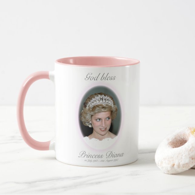 Mug La princesse Diana de Dieu (Avec donut)