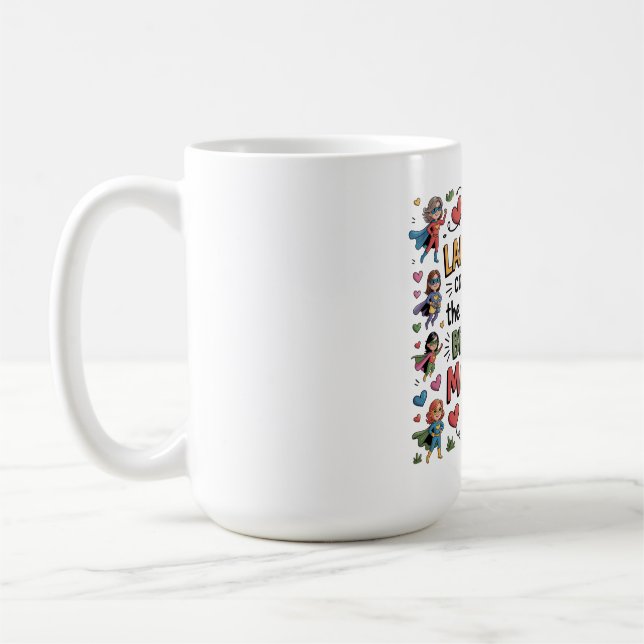 Mug La Puissance Et La Beauté De L'amour D'une Mère (Gauche)